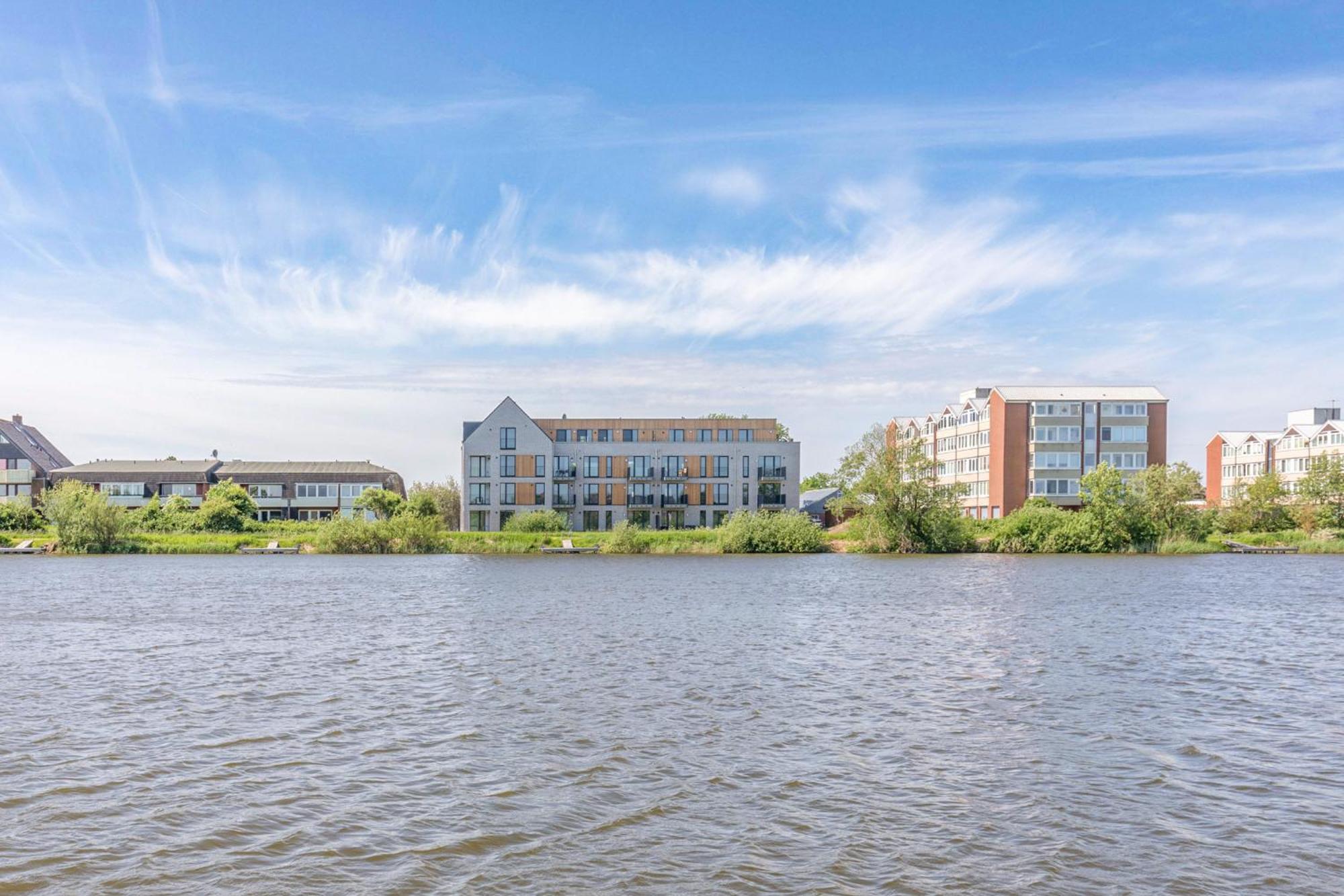 Ferienwohnung Ferhaaling Mit Direktem Seeblick ノルトシュトラント エクステリア 写真