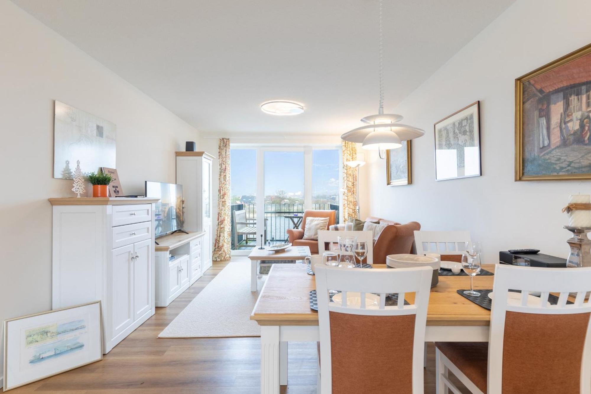 Ferienwohnung Ferhaaling Mit Direktem Seeblick ノルトシュトラント エクステリア 写真